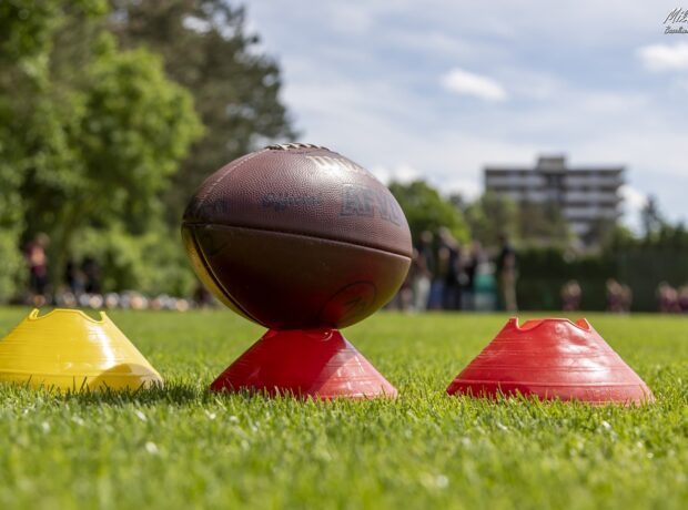 Football und Trainingsmaterial