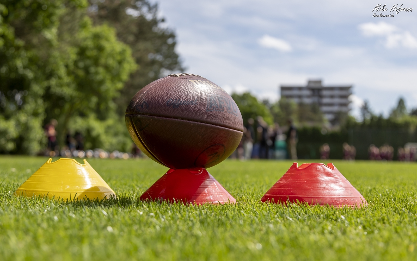 Football und Trainingsmaterial